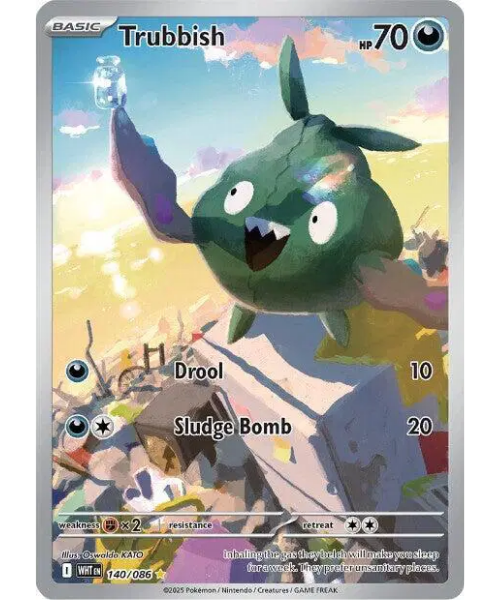 Scarlet & Violet White Flare 140/086 - Trubbish [Illustration Rare]